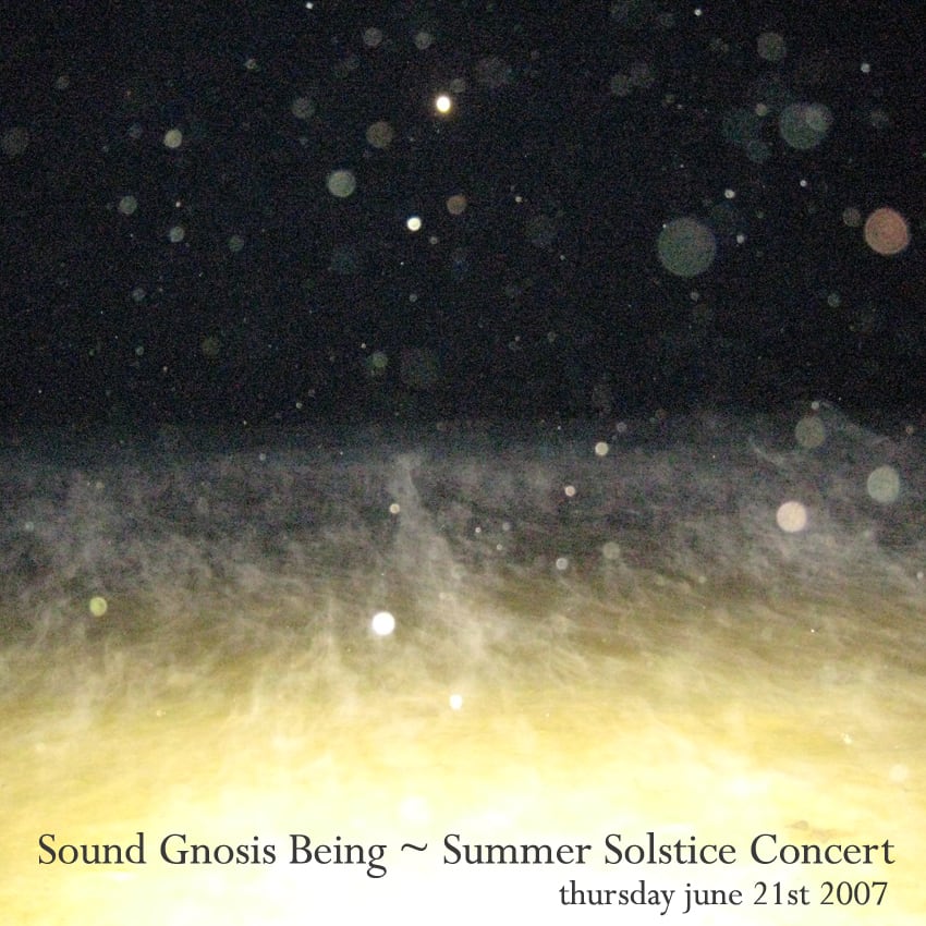 Sound Gnosis Being