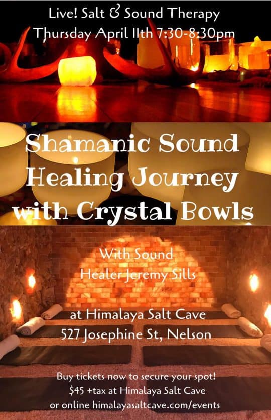 Sound Healing at Himalaya Salt Cave